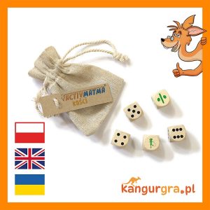 Eko gra w kości matematyczne - ACTIVMATMA od KangurGra.pl