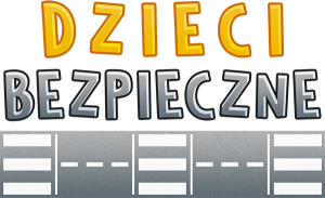 znak graficzny logo serii gier DZIECI BEZPIECZNE – logotyp od KangurGra.pl