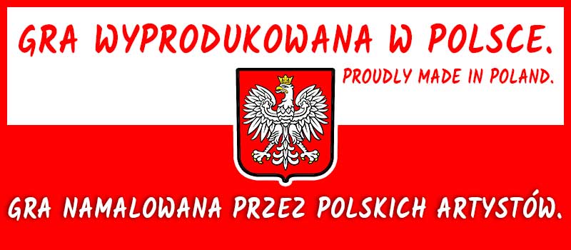 Gra wyprodukowana w Polsce (game made in Poland).