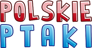 znak graficzny logo gry POLSKIE PTAKI – logotyp od KangurGra.pl