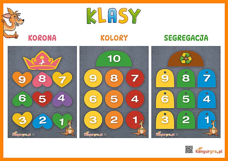 gra podwórkowa XXL w KLASY kwadratowe do skakania i zabawy dla dzieci od KangurGra.pl