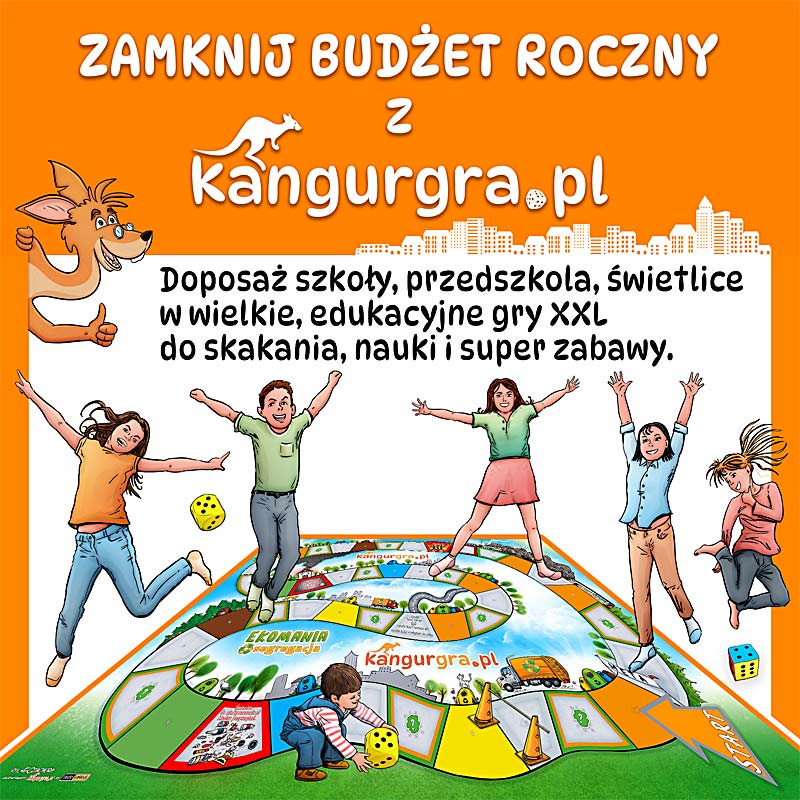 grafika - Zamknij budżet roczny z edukacyjnymi grami XXL od KangurGra.pl
