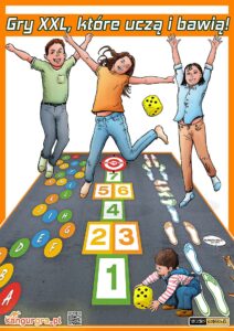 Zobacz wielkoformatową, grę planszową XXL dla dzieci - KOMBO. Edukacyjna, integracyjna wielka gra planszowa dla dzieci. KOMBO to duża gra podwórkowa, podłogowa, wielkoformatowa do nauki, zabawy, skakania i wspólnego ćwiczenia.